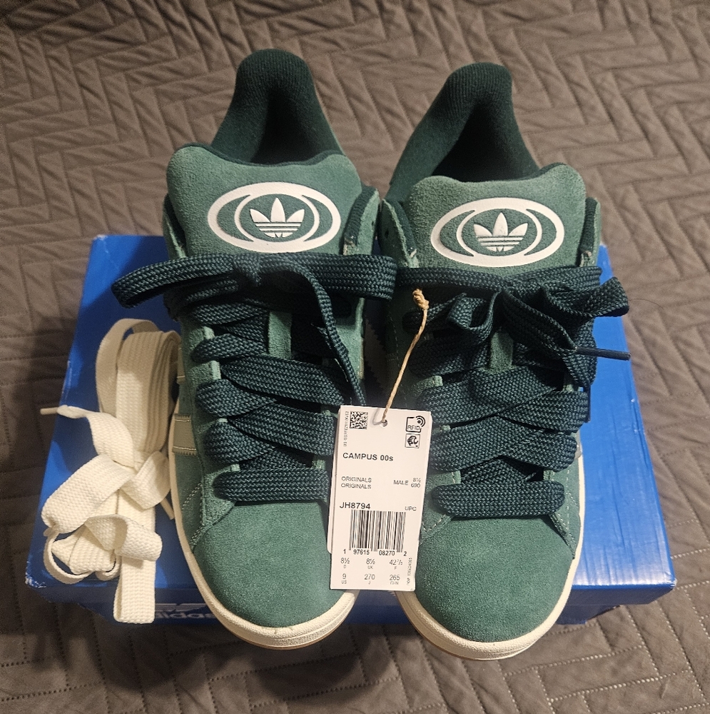 Adidas Campus 00s Teal Green Sneakers